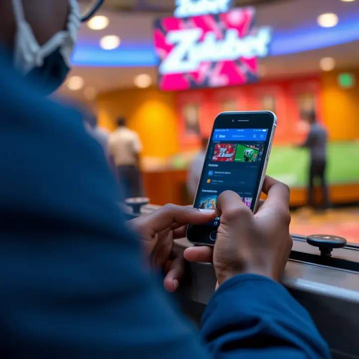 User navigating Zulubet old mobile platform highlighting ease of access and betting options