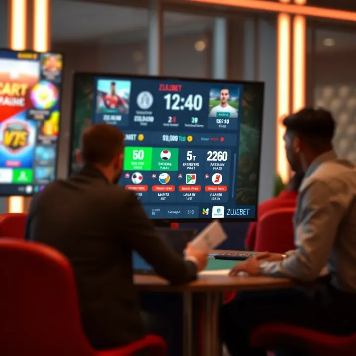 Visual representation of secure online sports betting with legal compliance indicators