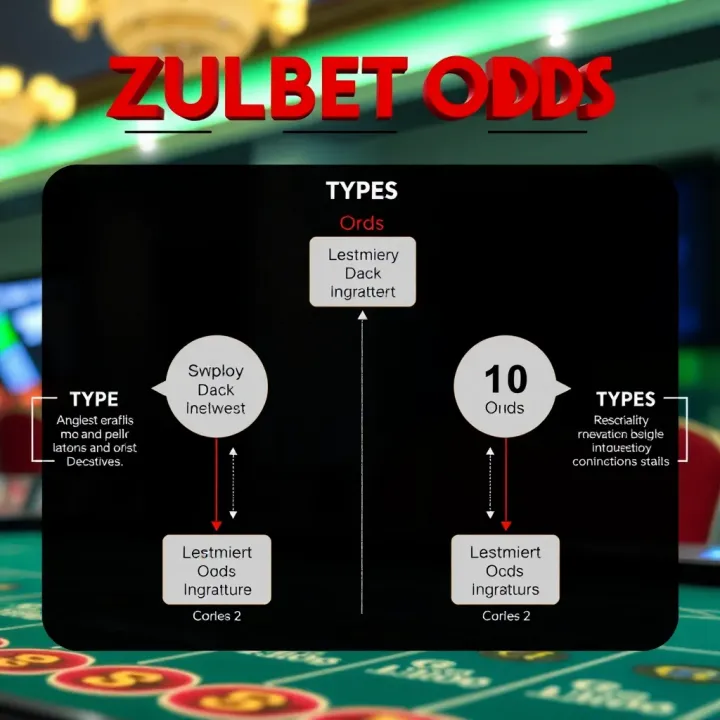 Diagram showing different types of betting odds used by Zulubet Nigeria