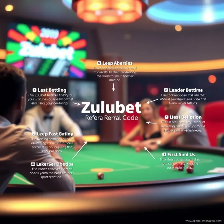 Diagram showing the benefits of using the Zulubet referral code for sports betting rewards